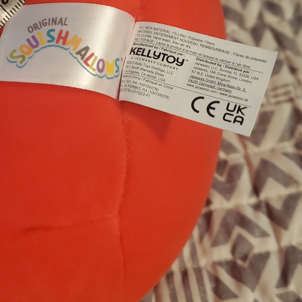 NWT Lock squishmallow 12" - Picture 5 of 12